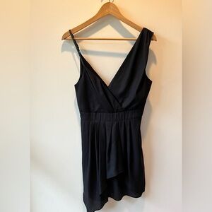 BCBGenerations Black Asymmetric “LBD” Mini Dress - Size 4
